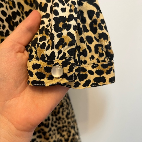 Gap leopard print mini dress - Picture 7 of 9